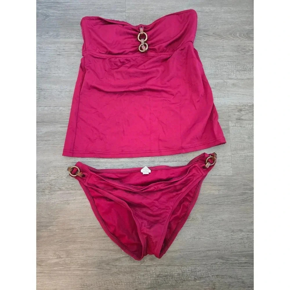 Tankini with two bikini bottoms